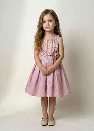 Красивое праздничное платье для девочки 4-5 лет