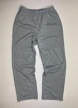 Сірі базові спортивні штани від shein