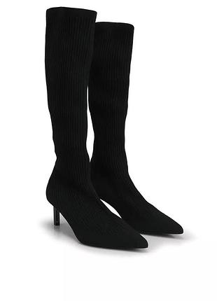 Еластичні чоботи носки zara