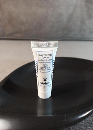 Нічна відновлююча маска sisley paris velvet sleeping mask with saffron flowers 10 мл