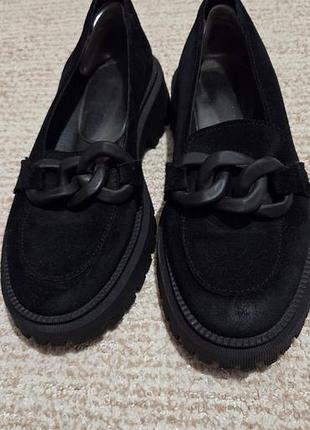 Продам лофери із натуральної замші