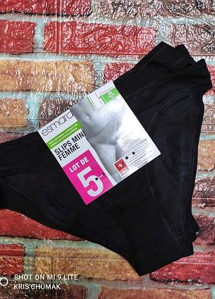 Арт.0361 трусики слипы набор 5 шт от esmara размер евро хs 32/34