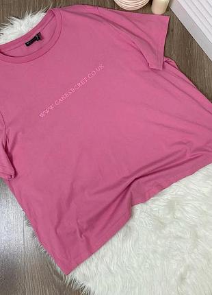 Футболка жіноча asos розмір 20 22 оверсайз великі розміри