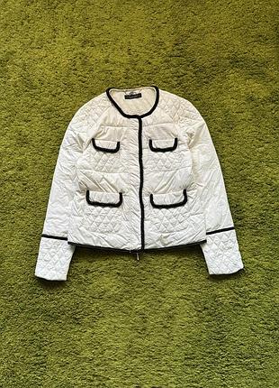 Twin set стильна стьогана куртка від преміум бренду