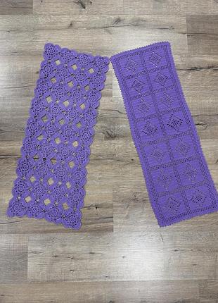 Серветки вʼязані гачком