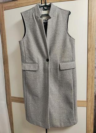 Стильный жилет длинный, кардиган удлиненный