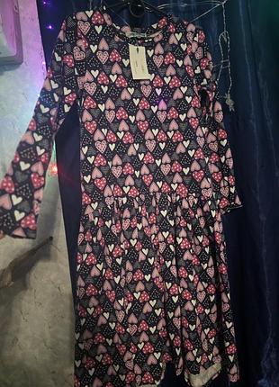 Невероятно милое девичье теплое платье украинского бренда love vivivenne, s/m, новое