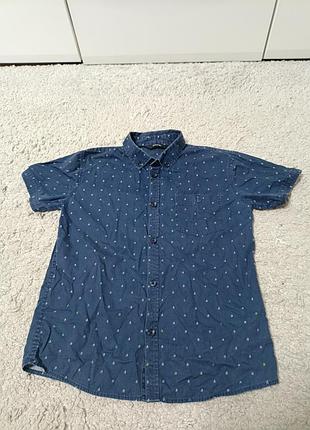 Детская рубашка george с коротким рукавом