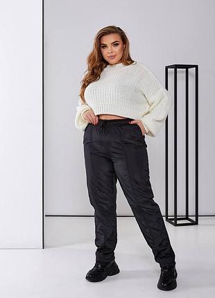 Женские теплые брюки на флисе❄️зимние женские штаны