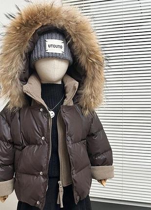 Стильова куртка у трендовому кольорі( єврозима)