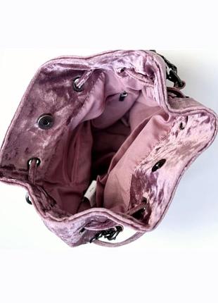 Велюрова сумочка missguided 3