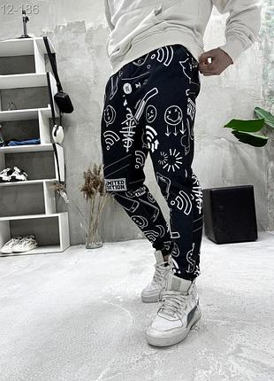 Утеплені спортивні штани чоловічі / 12-186