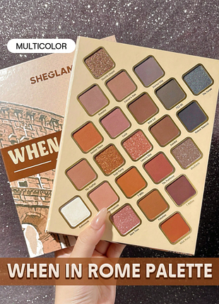 Палетка теней sheglam when in rome palette (5519)