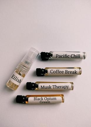 Elish, musk therapy, black opium, replica, louis vuitton пробники масляных духов 1 мл