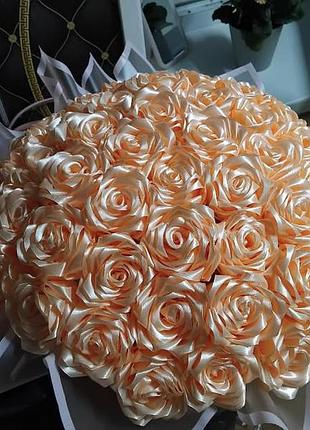 Квіти з атласної стрічки