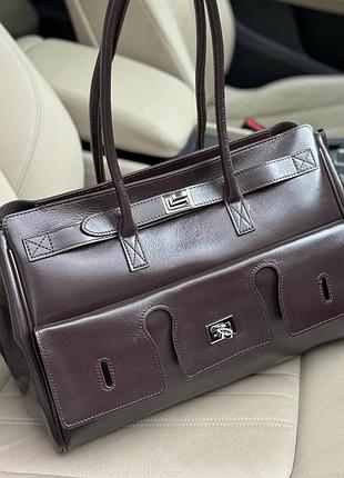 Жіноча сумка з натуральної шкіри люкс якість