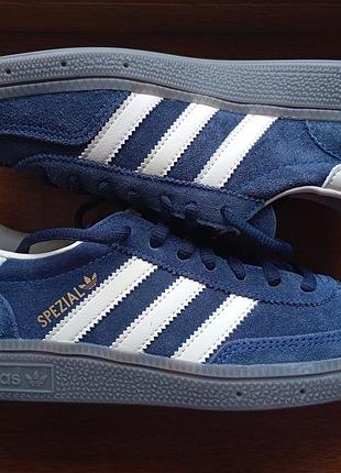 Кроссовки adidas handball spezial977087 оригинал р.36.5 синие натуральная замша
