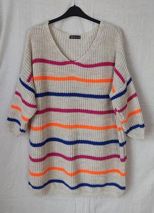 Туніка вязана оверсайз з італії роз. 56