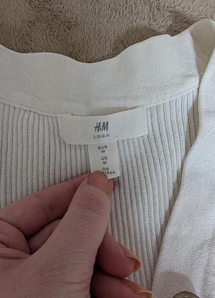 Молочная кофта с пуговицами 2