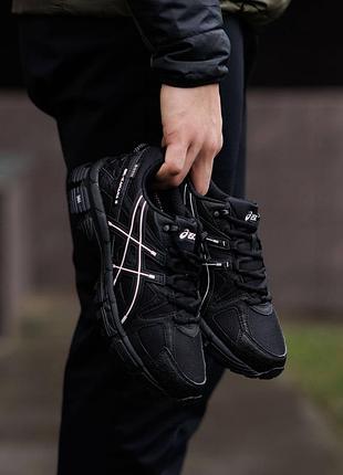 Кросівки термо asics gel kahana 8 gore-tex black white