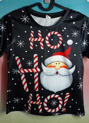 Футболка новогодняя детская
