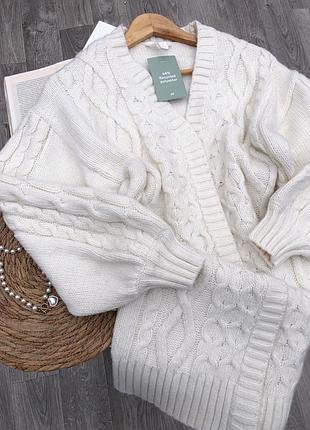 Неперевершена тепла щільна сукня кардиган