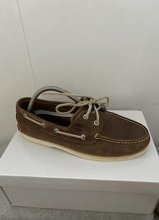 Timberland кожаные мокасины 42