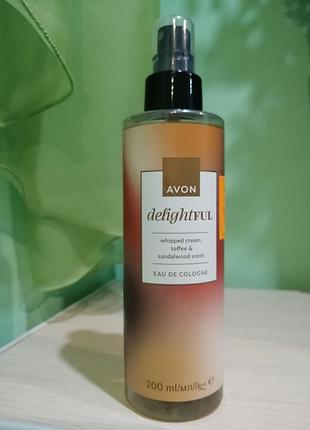 Парфюмированный спрей для тела с ароматом сливок и шоколада