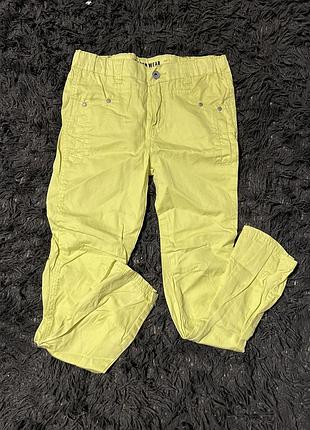 Штани бавовна для дівчинки літні 7-8 р