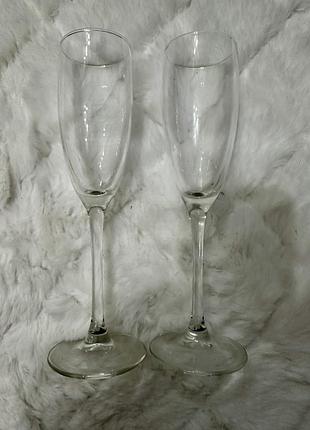 Набір келихів для шампанського 2 шт