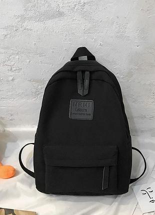 Жіночий великий шкільний міський рюкзак колір рожевий