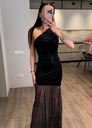 Платье длинное