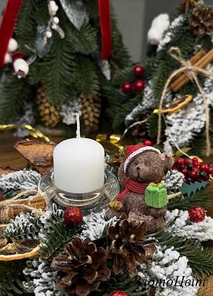 Новорічний підсвічник
