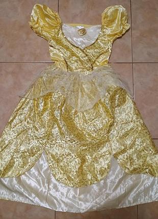 Карнавальный костюм платье бель бель принцесса десней