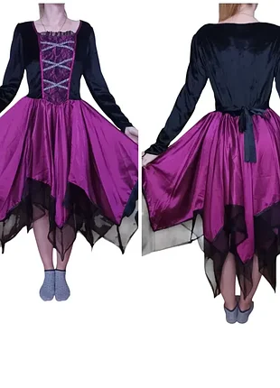 Карнавальное платье ведьмы,волшебницы р.12-14