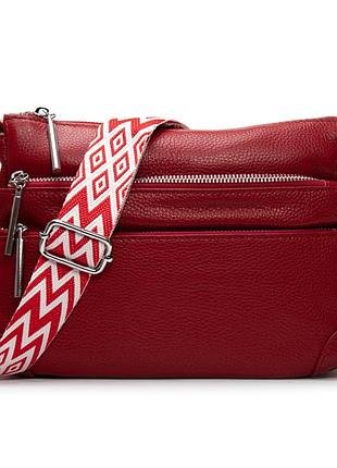 Женская кожаная сумка сумочка из кожи клатч кожаный