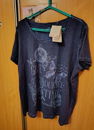 Нова футболка унісекс р. xl 48/50 gina benotti