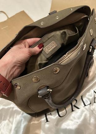 Кожаная сумка furla оригинал. 8