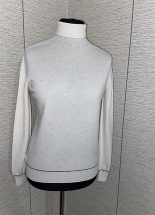 Шикарна кашемірова  водолазка jill sander+uniqlo оверсайз