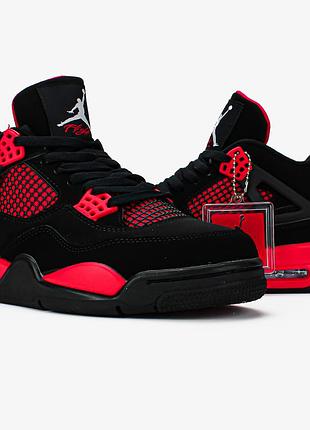 Nike air jordan 4 сrimson " red thunder"
