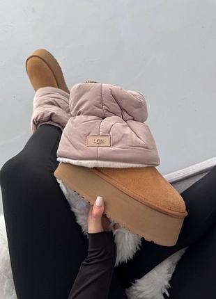 Жіночі зимові ботинки топ якість ugg ❄️🌵