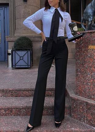 Жіночі класичні повсякденні брюки штани єврокостюмка люкс
