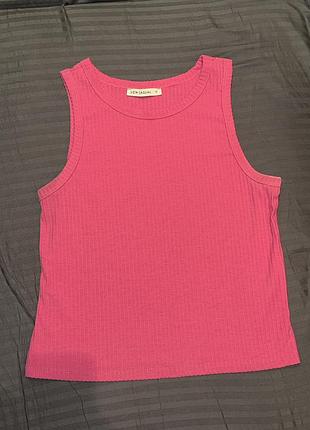 Майка в рубчик