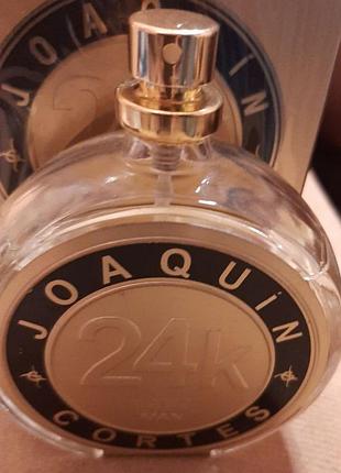 Туалетная вода joaquin cortes 24k man