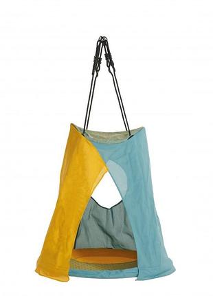 Качель подвесная гнездо-палатка weoh kbt бирюзовый