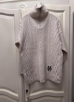 Вінтажний вовняний светр