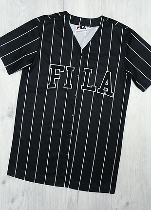 Fila бейсбольная джерси с коротким рукавом на кнопках оригинал