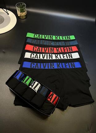 Чоловічий набір трусів calvin klein 5 шт – комфорт і стиль щодня ✅