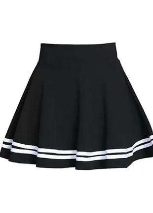 Спідниця з білими смужками