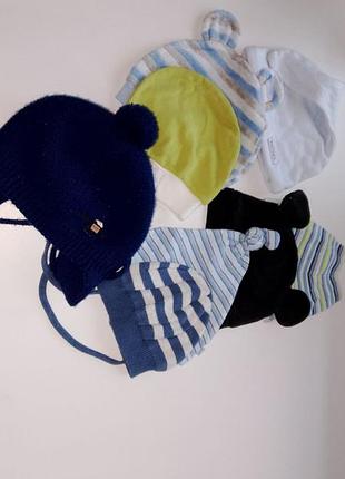 Шапочки 0_3мес.